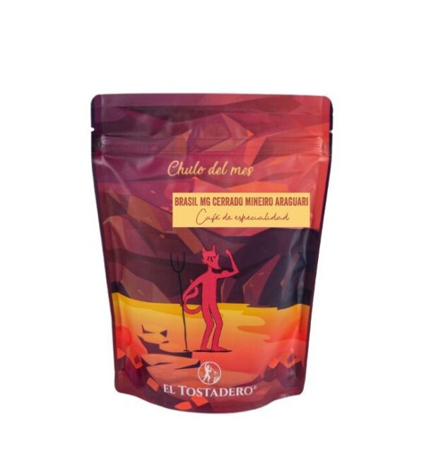 CAFE DE ESPECIALIDAD BRASIL CERRADO MINEIRO ARAGUARI BOLSA 200GR